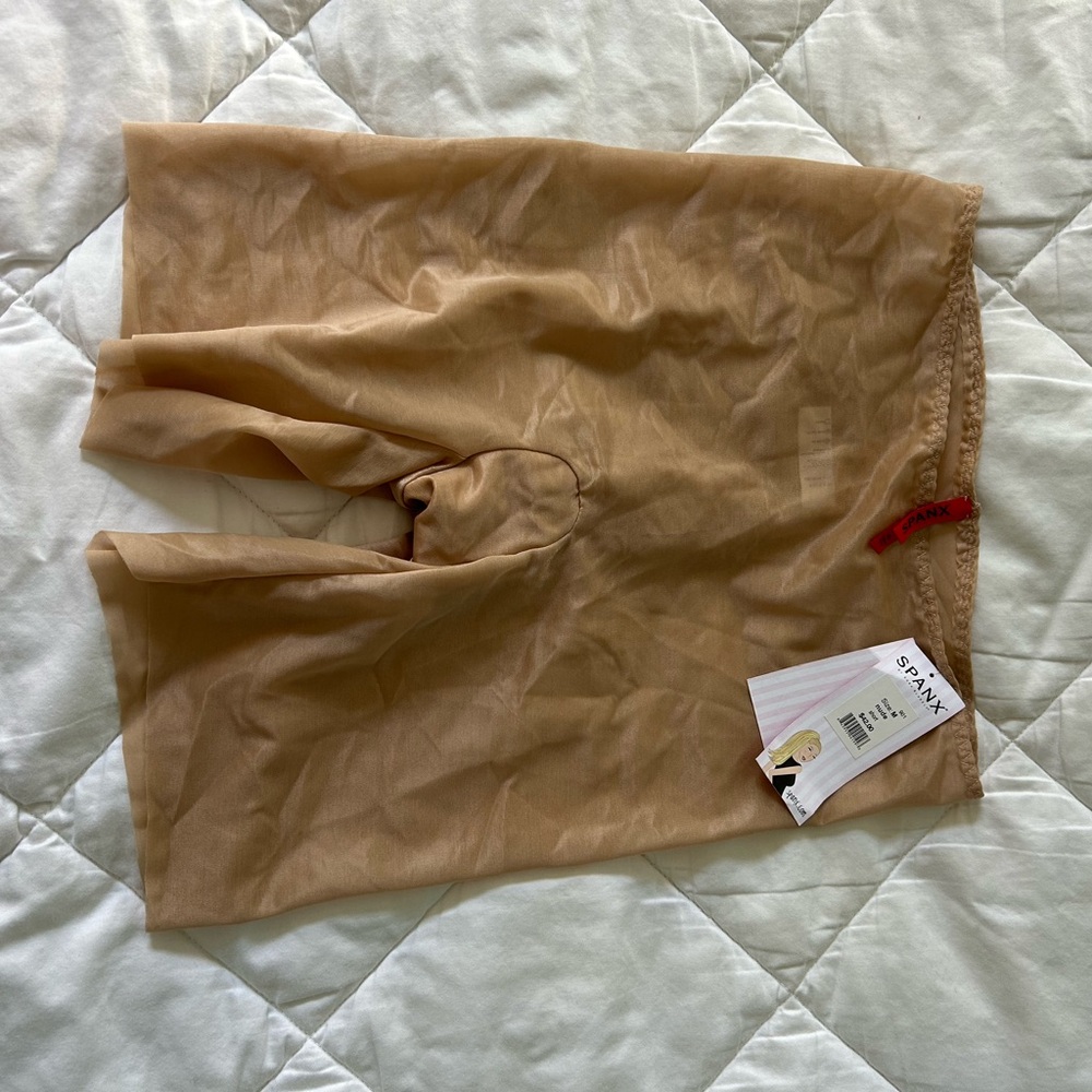SPANX Tan Shapewear Shorts